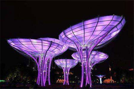 廣場(chǎng)景觀燈實(shí)景圖