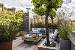 頂樓露臺花園設計方案以及露臺花園實景圖